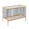 Lit Bébé Rémi - Bleu Gris -Magasin De Meubles Pour Enfants lit bebe remi hetre bleu gris combelle 1 1264x1234