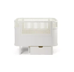 Sebra Lit Bébé évolutif - Blanc -Magasin De Meubles Pour Enfants lit bebe sebra blanc new 5 1264x1234
