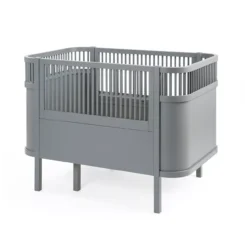Sebra Lit Bébé évolutif - Gris 10 Sebra Lit Bébé évolutif - Gris -Magasin De Meubles Pour Enfants lit bebe sebra gris new 4 1264x1234