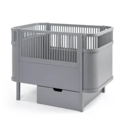 Sebra Lit Bébé évolutif - Gris 11 Sebra Lit Bébé évolutif - Gris -Magasin De Meubles Pour Enfants lit bebe sebra gris new 5 1264x1234