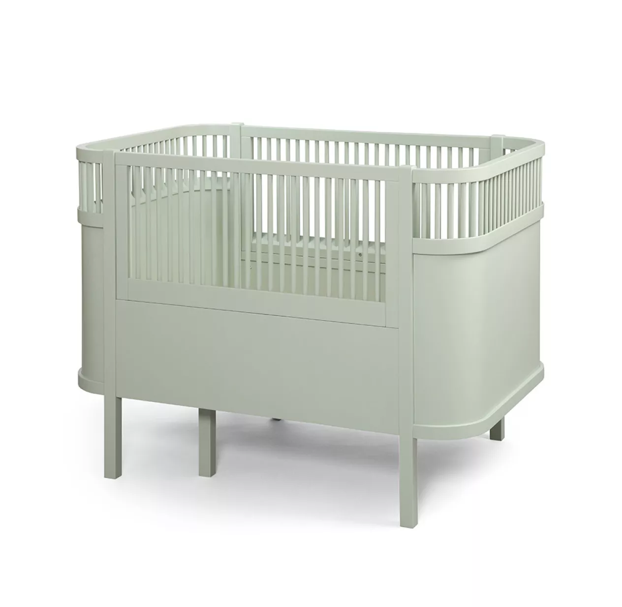 Sebra Lit Bébé évolutif - Mist Green 6 Sebra Lit Bébé évolutif - Mist Green – Image 4