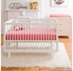Lit Bébé évolutif Sparrow - Blanc -Magasin De Meubles Pour Enfants lit bebe sparrow blanc oeuf nyc 1 1264x1234