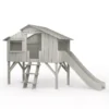 Lit Cabane Avec Toboggan - Gris Ciment -Magasin De Meubles Pour Enfants lit cabane avec toboggan gris ciment mathy by bols 1 1264x1234