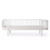 Lit Banquette Wood - Blanc