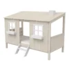 Lit Classic House - Vernis Blanchi 1 Lit Classic House - Vernis Blanchi -Magasin De Meubles Pour Enfants lit enfant classic house blanchi flexa 1 1264x1234