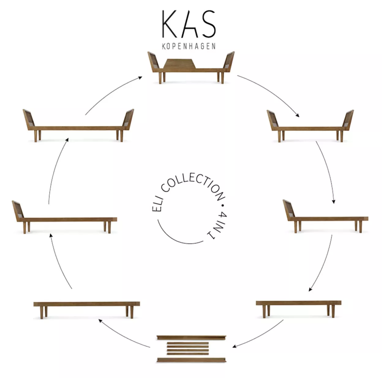 Barrière Pour Lit Eli - Chêne Fumé 4 Barrière Pour Lit Eli - Chêne Fumé – Image 2
