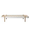 Lit Ado Wood Lounger 120x200 - Chêne -Magasin De Meubles Pour Enfants lit enfant wood lounger 120x200 oliver furniture bois 1 1264x1234