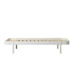 Lit Enfant Wood Lounger 90x200 - Blanc -Magasin De Meubles Pour Enfants lit enfant wood lounger 90x200 oliver furniture blanc 3 1264x1234