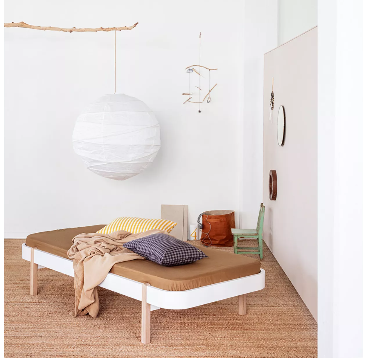 Lit Enfant Wood Lounger 90x200 - Chêne 4 Lit Enfant Wood Lounger 90x200 - Chêne – Image 2