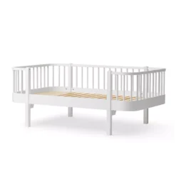Lit Junior Banquette Wood - Blanc -Magasin De Meubles Pour Enfants lit junior banquette wood original blanc oliver furniture 3 1264x1234