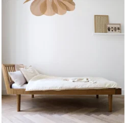 Lit Junior Eli Combi - Chêne Fumé -Magasin De Meubles Pour Enfants lit junior combi eli avec tete de lit chene fume kas kopenhagen 2 1264x1234