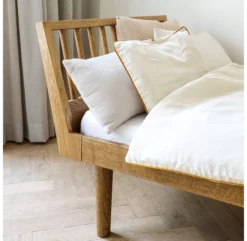 Lit Junior Eli Combi - Chêne Fumé -Magasin De Meubles Pour Enfants lit junior combi eli avec tete de lit chene fume kas kopenhagen 3 1264x1234