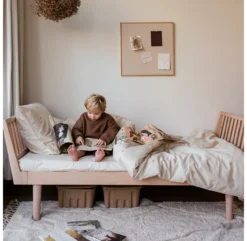 Lit Junior Eli - Chêne -Magasin De Meubles Pour Enfants lit junior eli avec tete et pied de lit chene kas kopenhagen 5 1264x1234