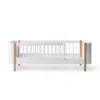 Lit Junior Wood Mini+ - Blanc/Chêne 2 Lit Junior Wood Mini+ - Blanc/Chêne -Magasin De Meubles Pour Enfants lit junior wood mini plus barriere chene oliver furniture 1 1264x1234