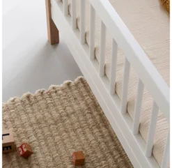 Lit Junior Wood Mini+ - Blanc/Chêne -Magasin De Meubles Pour Enfants lit junior wood mini plus barriere chene oliver furniture 5 1264x1234