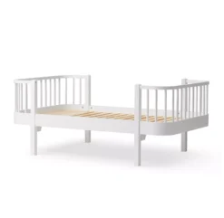 Lit Junior évolutif Wood - Blanc -Magasin De Meubles Pour Enfants lit junior wood original blanc oliver furniture 3 1264x1234