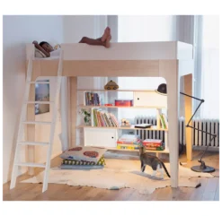 Lit Mezzanine Perch - Noyer 7 Lit Mezzanine Perch - Noyer -Magasin De Meubles Pour Enfants lit mezzanine perch bouleau oeuf nyc 1264x1234 1
