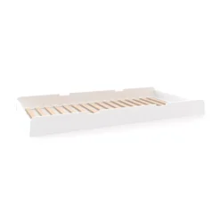 Lit Enfant River - Blanc/Noyer -Magasin De Meubles Pour Enfants lit simple river tiroir sans matelas oeuf nyc 1264x1234 1