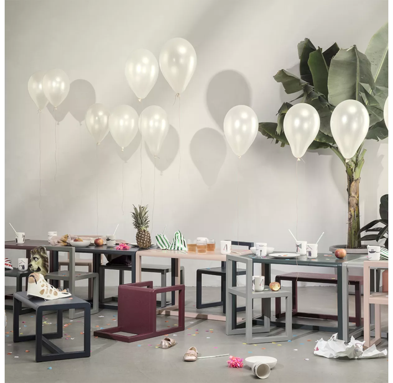 Ferm LIVING Banc Little Architect - Gris 5 Ferm LIVING Banc Little Architect - Gris – Image 3