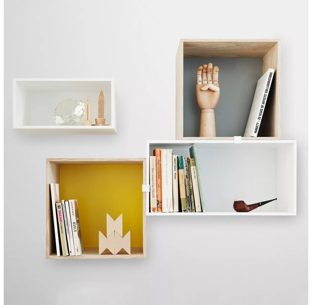 Muuto Set De 5 Clips Pour Mini Stacked - Blanc 4 Muuto Set De 5 Clips Pour Mini Stacked - Blanc – Image 2