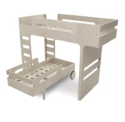 Lit Superposé F+ R Bed - Naturel -Magasin De Meubles Pour Enfants new lit superpose rafa kids naturel blanc 1 1264x1234
