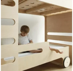 Lit Superposé F+ R Bed - Naturel -Magasin De Meubles Pour Enfants new lit superpose rafa kids naturel blanc 3 1264x1234