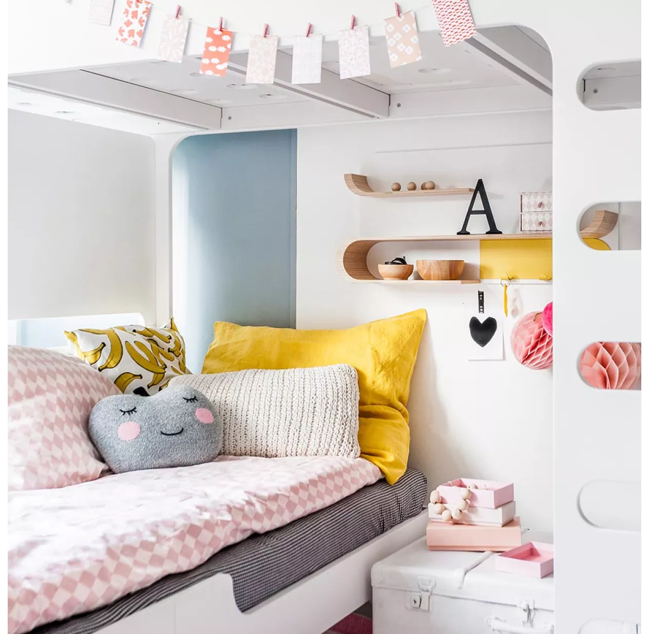 Lit Superposé F+ A Bed Et Son Matelas - Blanc 8 Lit Superposé F+ A Bed Et Son Matelas - Blanc – Image 6