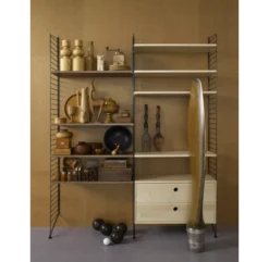 Caisson 2 Tiroirs 78 X 30 Cm - Noyer 7 Caisson 2 Tiroirs 78 X 30 Cm - Noyer -Magasin De Meubles Pour Enfants pack 2 portants muraux sol etageres string noir 200x30 1 1264x1234