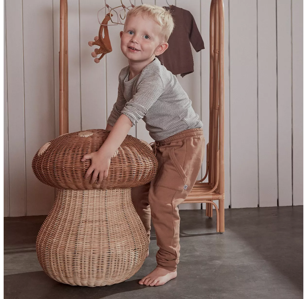 OYOY Panier De Rangement Champignon 4 OYOY Panier De Rangement Champignon – Image 2