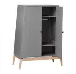 Leander Petite Armoire Luna - Gris -Magasin De Meubles Pour Enfants petite armoire luna grise leander 5 1264x1234