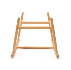 Support De Couffin à Bascule Kuko - Hêtre -Magasin De Meubles Pour Enfants pied de couffin support a bascule bois charlie crane 4 1264x1234