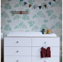 Commode Merlin Rhea 6 Tiroirs - Blanc/Bouleau 7 Commode Merlin Rhea 6 Tiroirs - Blanc/Bouleau -Magasin De Meubles Pour Enfants plan a langer xl merlin oeuf nyc bouleau 1 1264x1234 1