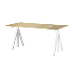 Plateau Bureau Pour Piètement - Chêne