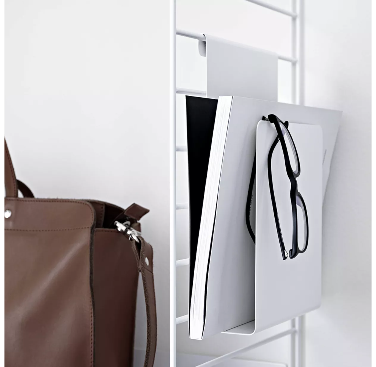 Porte-revues - Blanc 5 Porte-revues - Blanc – Image 3