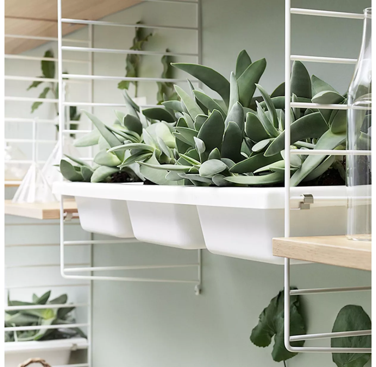 Etagère Bowl 78 X 30 Cm - Blanc 4 Etagère Bowl 78 X 30 Cm - Blanc – Image 2