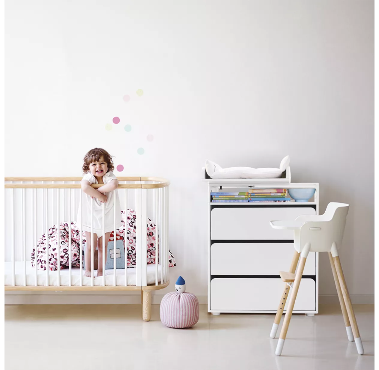 Table à Langer / Commode - Blanc 4 Table à Langer / Commode - Blanc – Image 2