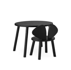 Nofred Table Enfant Mouse 2-5 Ans - Noir -Magasin De Meubles Pour Enfants table enfant 2 5 ans mouse nofred noir 3 1264x1234