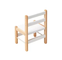 Table Gabriel Et Chaise Enfant Louise - Blanc -Magasin De Meubles Pour Enfants table gabriel chaise louise combelle hetre blanc combelle 3 1264x1234