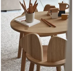 Nofred Table Enfant Mouse 2-5 Ans - Chêne -Magasin De Meubles Pour Enfants table mouse nofred chene 5 1264x1234