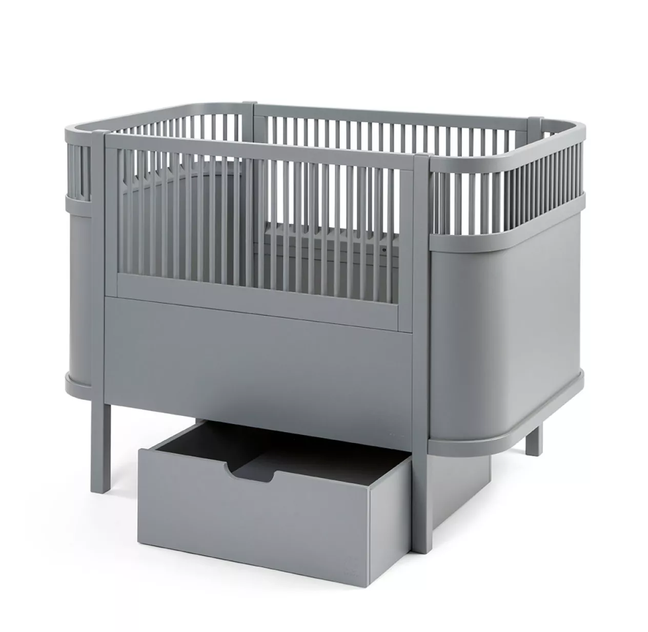 Sebra Tiroir Pour Lit Bébé évolutif - Gris 6 Sebra Tiroir Pour Lit Bébé évolutif - Gris – Image 4