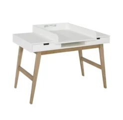 Bureau Trendy - Blanc -Magasin De Meubles Pour Enfants trendy blanc bureau quax 3 1264x1234