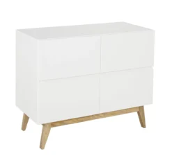 Commode à Langer 4 Tiroirs Trendy - Blanc