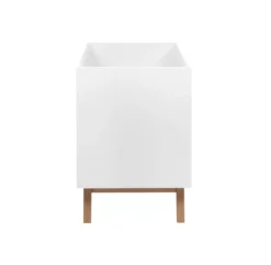 Lit Bébé Canapé Trendy 60 X 120 - Blanc -Magasin De Meubles Pour Enfants trendy blanc lit bebe 60x120 quax 3 1264x1234