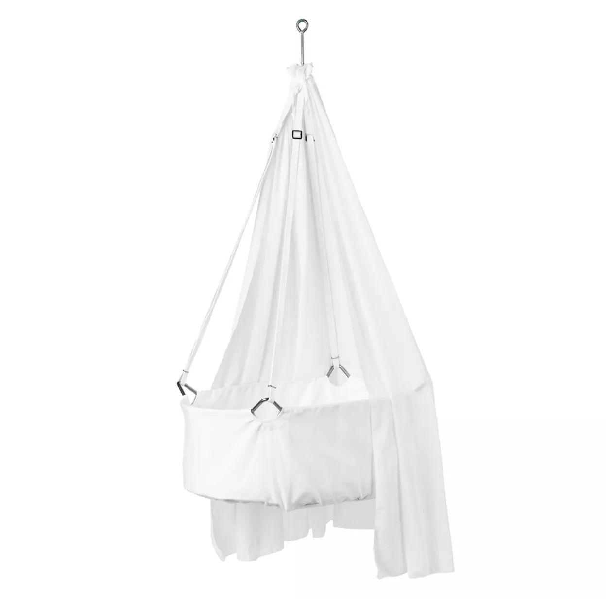 Voile Pour Berceau Suspendu Leander - Blanc 3 Voile Pour Berceau Suspendu Leander - Blanc
